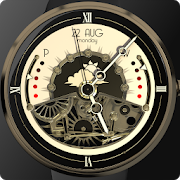 Steampunk - Animated Watch Face-SocialPeta