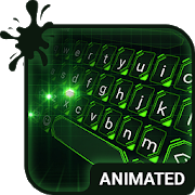 Green Light Animated Keyboard + Live Wallpaper-SocialPeta