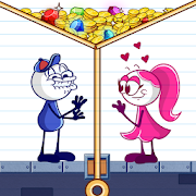 Pencil boy - Pull The Pin, Rescue Princess-SocialPeta