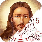 Bible Coloring - Paint by Number, Free Bible Games-SocialPeta