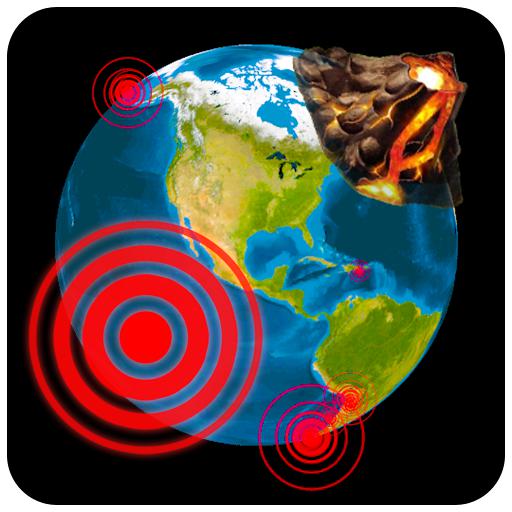 Quake & Volcanoes: 3D Globe of Volcanic Eruptions-SocialPeta
