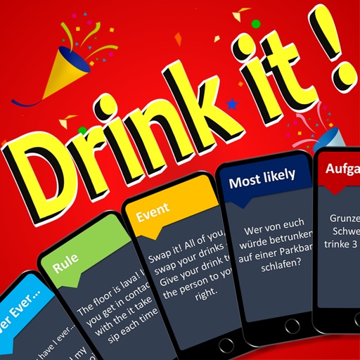 Drink it - Drinking Game-SocialPeta