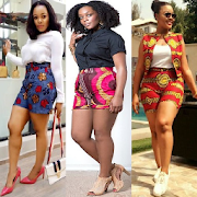 Ankara Shorts Fashion Styles-SocialPeta