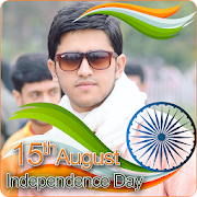 India Flag Face Photo Maker & 15th August DP-SocialPeta