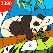 Happy Relax Adult Color By Number Painting Book-SocialPeta