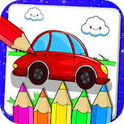 Cars Coloring Book & Drawing Book-SocialPeta