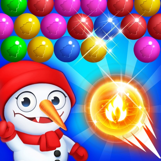 Bubble Shooter - Christmas Pop-SocialPeta