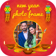 Happy New Year Photo Frame - New Photo Editor-SocialPeta