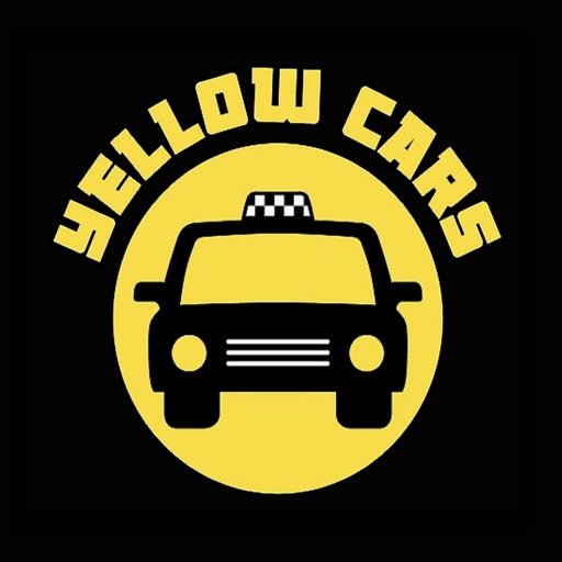 Yellow Cars Taxi-SocialPeta