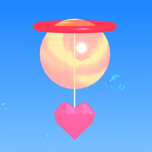 Bubble Hearts 3D-SocialPeta