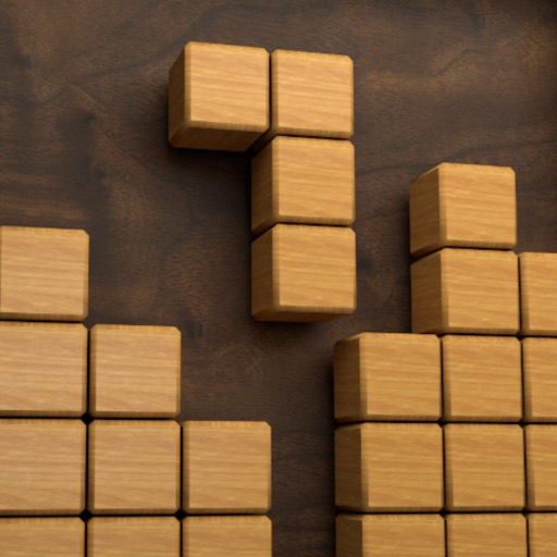 Wood Cube Puzzle-SocialPeta