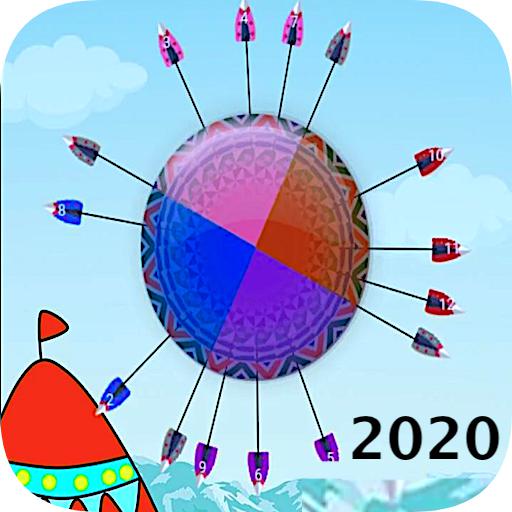 Color Pin Circle 2020 - Color Pin Shooting Game-SocialPeta