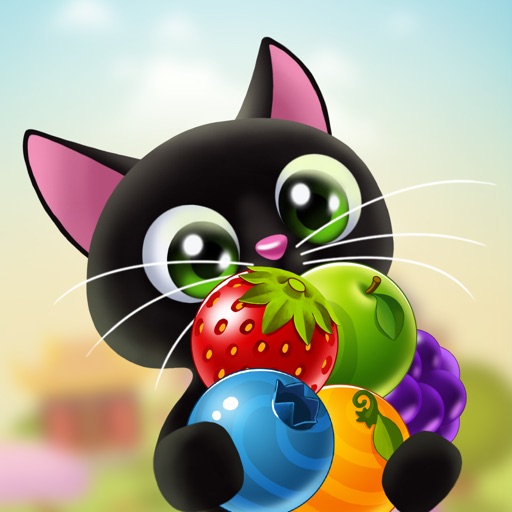 Fruity Cat Pop: bubble shooter-SocialPeta