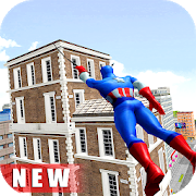 Miami Rope Hero Street Gangster Crime Simulator-SocialPeta