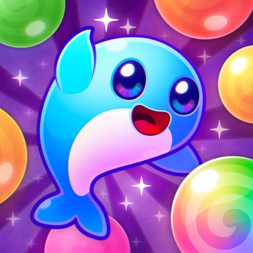 Space Whale Bubble Shooter-SocialPeta