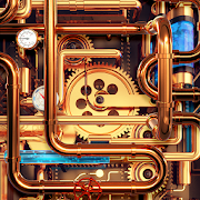 Cool Wallpapers and Keyboard - Steampunk Pipes-SocialPeta