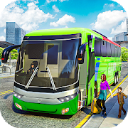 City Coach Bus Driving Simulator 3D: City Bus Game-SocialPeta