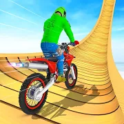 Stunts Bike Racing Track: New Motorcycle Game-SocialPeta