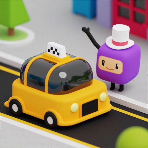Cube World Taxi 3D-SocialPeta