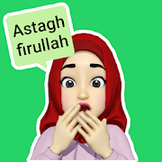 Sticker Hijab For WhatsApp-SocialPeta