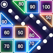 Bricks Breaker - Glow Balls-SocialPeta