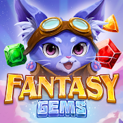 Fantasy Gems : Match 3 Puzzle-SocialPeta