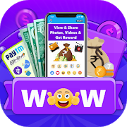 WOW Reward - View Share Videos Photos & Get Reward-SocialPeta