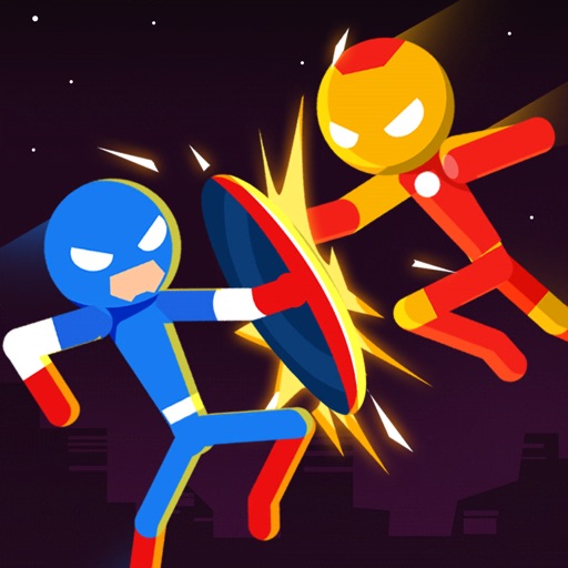 Stick Superhero: Offline Games-SocialPeta