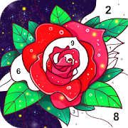 Super Color - Paint by Number, Free Puzzle Game-SocialPeta