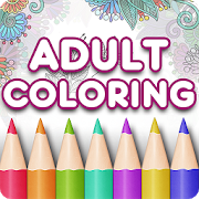 Adult Coloring Book Premium-SocialPeta