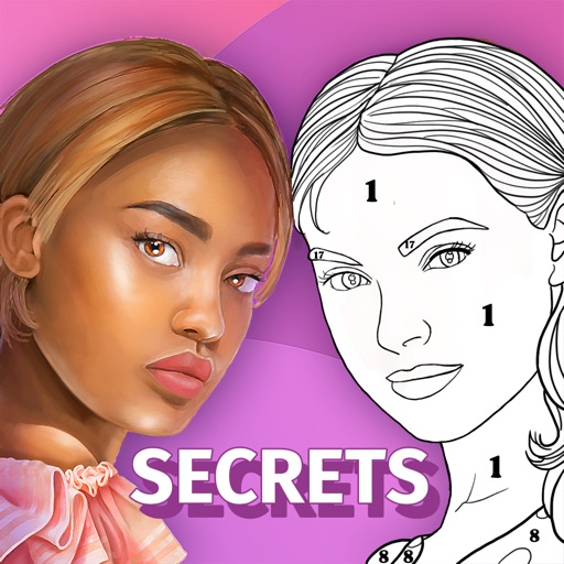 Color By Number Secrets & Love-SocialPeta