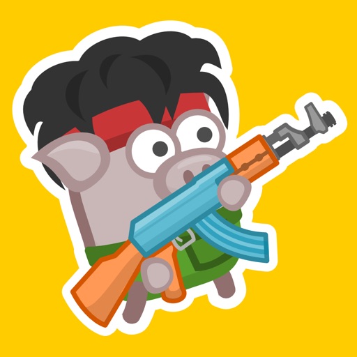 Bacon May Die: run,gun,fight!-SocialPeta
