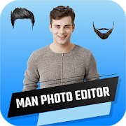 Man Photo Editor : Man Hair, mustache, background-SocialPeta