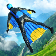 Base Jump Wingsuit Gliding-SocialPeta