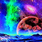 Alien Worlds Music Visualizer - UFO & UAP Chillout-SocialPeta