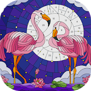 Coloring book - Color By Number - Paint by Number-SocialPeta