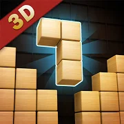Block Puzzle 99: Draw Wood Cube Fit Space Clear Up-SocialPeta