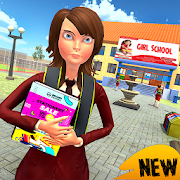 Virtual High School Simulator: Super Girl and Boy-SocialPeta