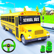 School Bus Driving Simulator Bus Parking Games-SocialPeta