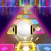 Night Hop : Tiles Edm Hop Ball-SocialPeta