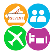 2Event-App for Events, networking and travelmates-SocialPeta